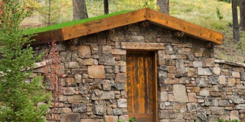 Sklep u chaty s vlastními rukama (56 fotek): materiály, fáze