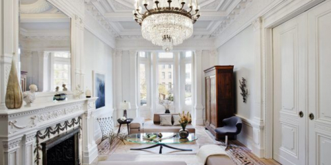 Sádrokartonový strop v hale: 90+ luxusních interiérů pro obývací pokoj vašich snů