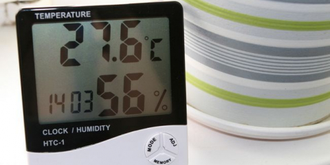 Přístroje pro měření vlhkosti vzduchu v interiéru: typy + doporučení pro výběr