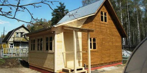 Přístavba k domu wc a sprcha na pozemku zahrady: postup prací