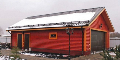 Projekty garáží s hozblokem: návrhy a výkresy