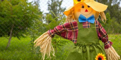 Strašák v zahradě - 140 fotografií a videí popis kreativních nápadů a tipů, jak si vyrobit strašáka vlastníma rukama