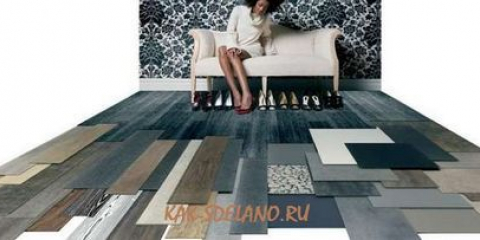 Pvc dlaždice: typy, klady a zápory