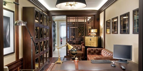 Rekonstrukce bytu v anglickém stylu. Společnost babich