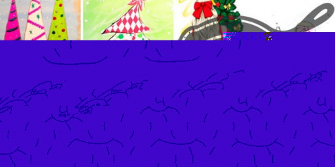 Kresby pro nový rok 2022 pro skicování: lehké a krásné