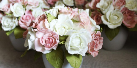 Rose z foamiran: tajemství ručních rozměry a krok za krokem hlavní třídy