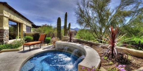 Zahradní fontány - 130 fotografií využití okrasné zahrady v krajinářství