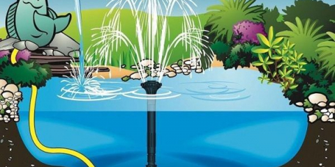 Zahradní fontána v zemi - energie vody a krásy!