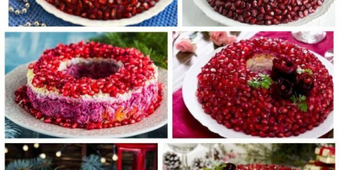 Náramkový salát z granátového jablka - 6 klasických receptů