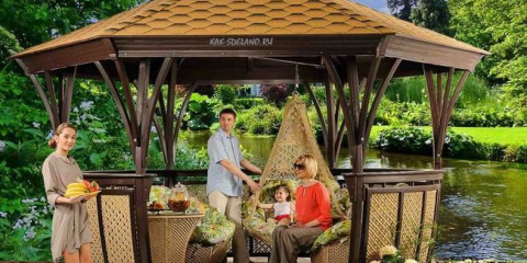 Nejjednodušší altány pro letní chaty: 60 zajímavých nápadů pro zahradu a dvůr