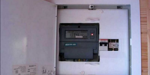 Schéma zapojení elektroměru, foto návod krok za krokem