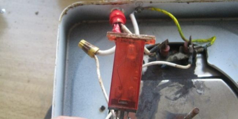 Schéma zapojení hořáku elektrického sporáku