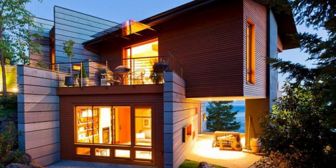 Moderní krásné chaty (80+ fotky projektů): jak vybudovat dům vašich snů - poradenství zkušených developerů