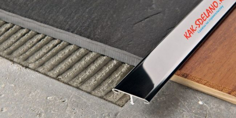 Spoj dlaždic a laminátu - metody návrhu