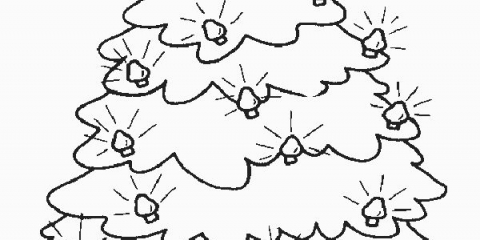 Vánoční strom šablony pro řezání
