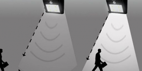 Instalace pohybového senzoru pro zapnutí světla