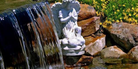 Vodopád to udělat sami - nejkrásnější nápady a krok za krokem popis jejich výstavby doma (135 fotografií + video)