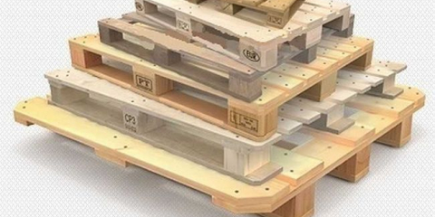 Všechny typy, velikosti a typy palet