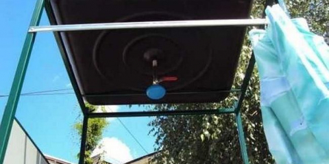 Výběr nádrže pro letní sprchu: typy a vlastnosti, klady a zápory