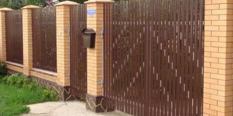 Euro ploty: odrůdy, instalace, foto