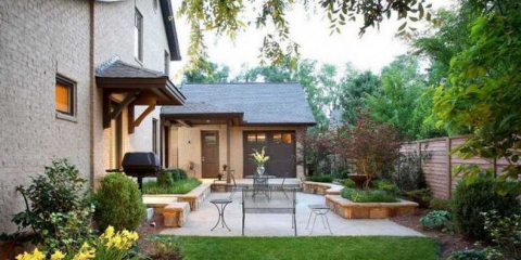 Dvorek - krásné estetické nápady na dvorku (150 fotografií a videí)