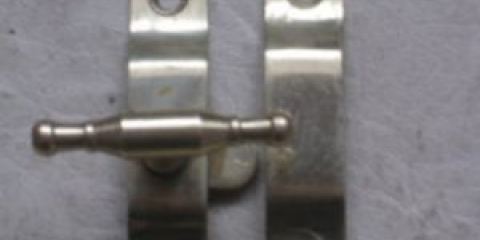 Kutilská západka na bránu - oboustranná nebo s klikou