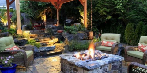 Rekreační oblast v zemi - 125 fotografií moderních projektů a možností pro uspořádání rekreační oblasti