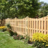 Dřevěný plot pro letní sídlo svépomocí