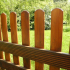 Dřevěný plot v zemi: odrůdy, péče o oplocení