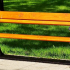 Dřevěná lavička v zemi: krásné vengeabiny